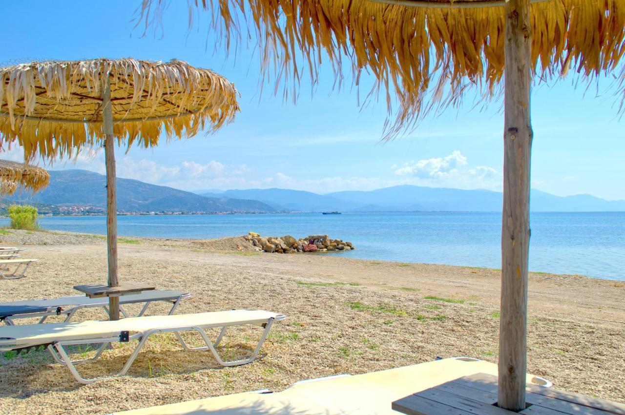 Epipleon Luxury Suites: Seafront Rooms with Spacious Verandas Nafpaktos Exterior photo
